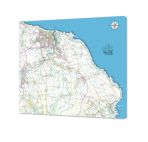 Canvas map - Whitby