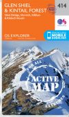 EXP 414 Glen Shiel and Kintail Forest ACTIVE