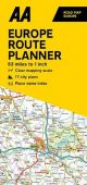 Europe Route Planner Map