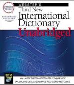 Websters Third New International Dictionary CD-Rom
