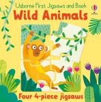 Wild Animals First Jigsaws & Book