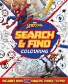 Marvel Spiderman Search & Find Colouring
