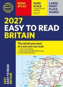 2027 Easy to Read Britain Road Atlas A4 PB