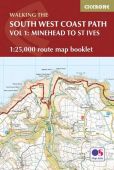 SWCP Vol 1 Minehead to St Ives Map Booklet