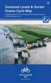 Somerset Levels & Dorset Downs Cycle Map