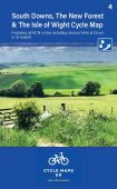 South Downs, The New Forest & The Isle of Wight Cycle Map