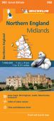 0502 Northern England, Midlands Map