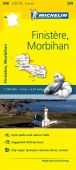 0308 Finistere Morbihan Map