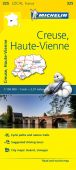 0325 Creuse Haute-Vienne Map