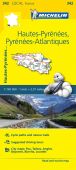 0342 Hautes-PyreneesPyrenees Atlantique Map