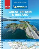 Great Britain & Ireland Main Roads Atlas 2025 A4 SP