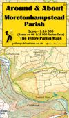 Parish map of Moretonhampstead