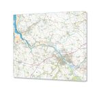 Canvas map - Falmouth