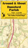 Parish map of Dunsford