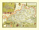 County Map Dorset