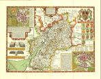 County Map Gloucestershire