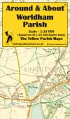 Parish map of Worldham