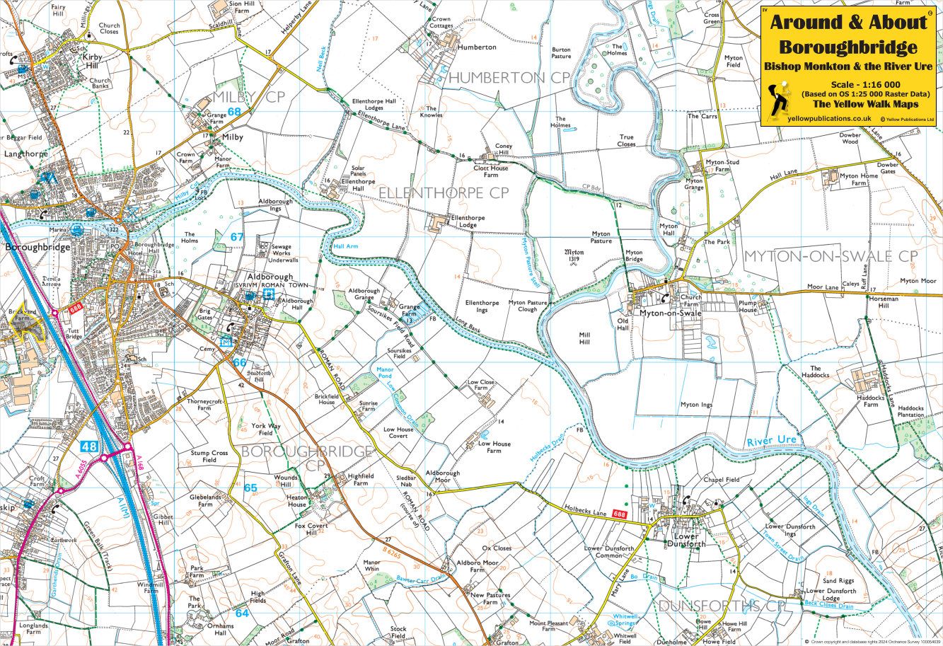 Around & About Boroughbridge, Bishop Monkton & the River Ure