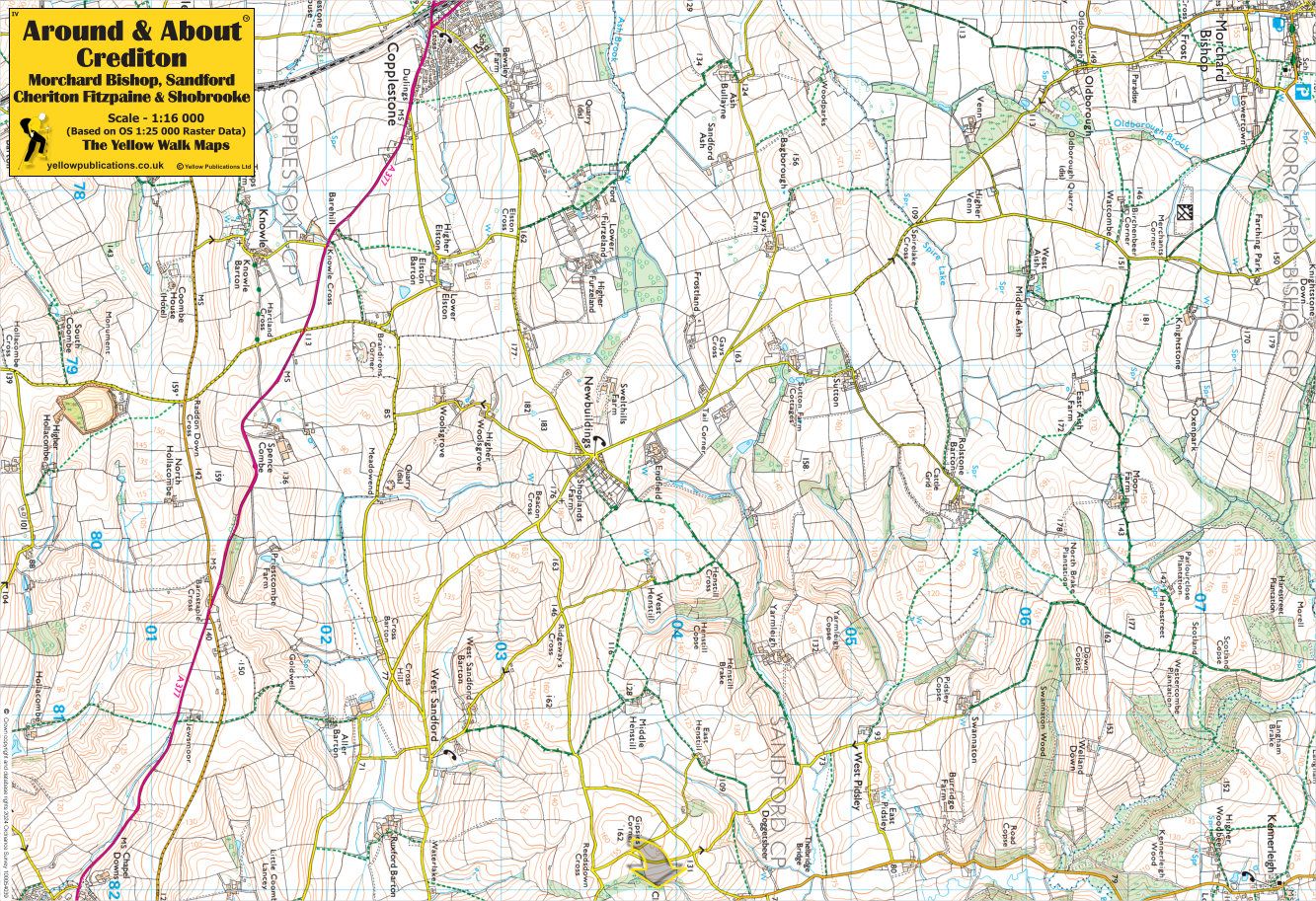 Around & About Crediton, Morchard Bishop, Sandford, Cheriton Fitzpaine & Shobrooke
