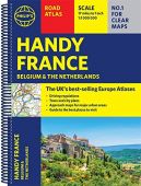 Handy France, Belgium & Netherlands Road Atlas A5 Spiral
