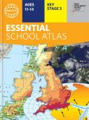 Essential School Atlas Hardback KS3 (11-14)
