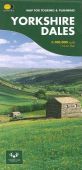 Yorkshire Dales Touring and Planning Map 