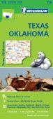0176 Texas Oklahoma Zoom Map