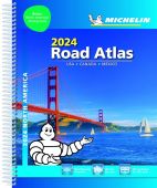 USA Canada Mexico Road Atlas Spiral 2024