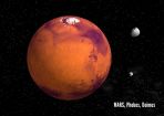 3D Postcard - Mars - Small