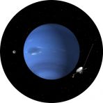 3D Fridge Magnet - Neptune