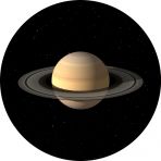 3D Fridge Magnet - Saturn