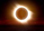 3D Postcard - Solar Eclipse - Small