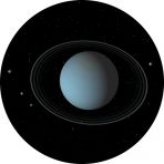 3D Fridge Magnet - Uranus