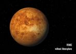 3D Postcard - Venus (with and without Atmosphere) - Small